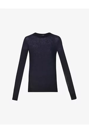 Joseph Womens Cashair Round-Neck Cashmere Jumper L