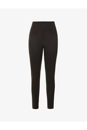 Spanx Womens Booty Boost High-Rise Stretch-Jersey Leggings Xs
