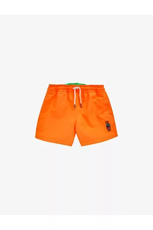 Ralph Lauren Boys Kids Traveller Embroidered-logo Recycled-polyester Swim Shorts 2-4 Years 3 Years