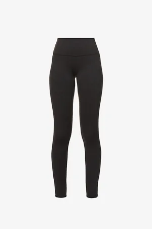 alo Womens Airbrush High-Rise Stretch-Woven Leggings Xs