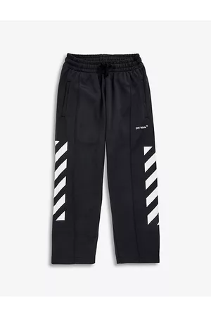 OFF-WHITE Boys Kids Branded-print Woven Jogging Bottoms 4-12 Years 4 Years