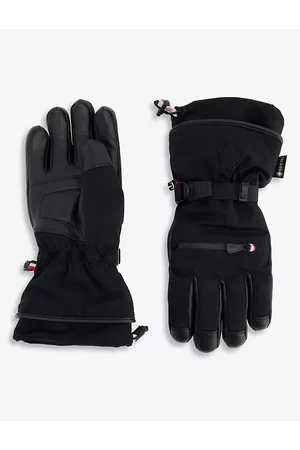 Moncler Brand-embossed Shell Gloves M