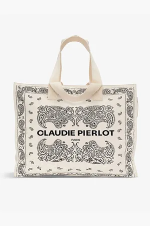 Claudie Pierlot Womens Paisley-Print Cotton Travel Tote Bag 1 Size