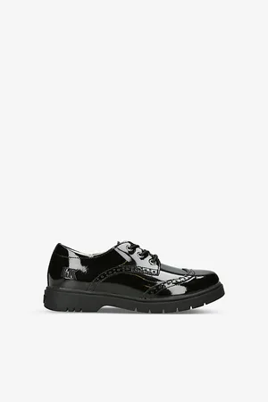 Lelli Kelly Florence Patent Leather Derby Shoes 9-10 Years Eur 35 / 2.5 Uk Adult