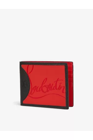 Coolcard Leather Bifold Wallet in Black - Christian Louboutin