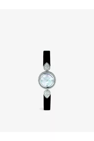 Boucheron Wa015701 Serpent Bohème Stainless-Steel and 0.56ct Diamond Quartz Watch 1 Size