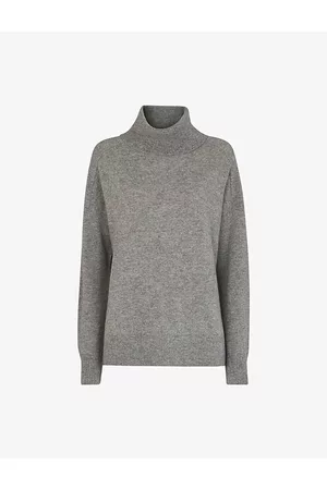 Whistles Womens Roll-Neck Cashmere Jumper Xs