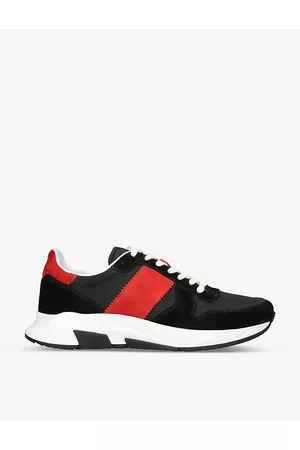 Tom Ford Men Sneakers - Mens Jagga Panelled Leather Low-top Trainers 8
