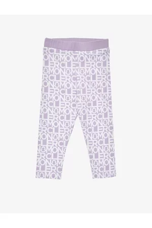 Moncler Girls Kids Branded Stretch-cotton Leggings 3 months-3 Years 3-6 Months