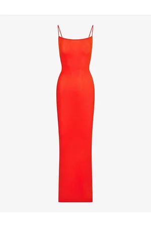 SKIMS Women Casual Dresses - Womens Soft Lounge Stretch-jersey Nightdress Xxs