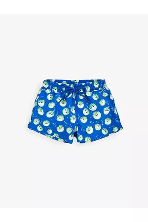 SUNUVA Bandeau Bikinis - Puffer Fish Graphic-print Recycled-polyester Swim Shorts 3-6 Months