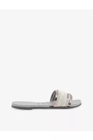 Havaianas Womens You Trancoso Logo-Embossed Rubber Sandals 3/4