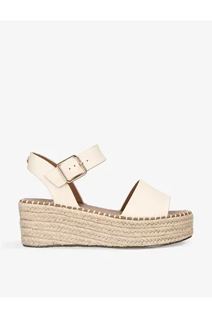 Kurt Geiger Womens Pia Espadrille Woven Wedge Sandals Eur 36 / 3 Uk Women