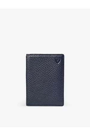 ASPINAL OF LONDON Womens Double Fold Leather Card Holder