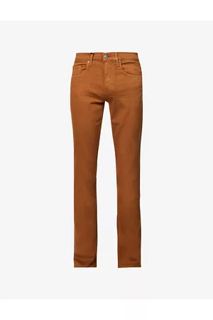 Men Skinny Pants - Mens Federal Slim-fit Stretch-rayon Blend Trousers 29