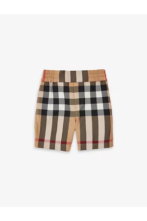 Burberry Shorts - Halford Checked Cotton Shorts 6 months-2 Years 6 Months