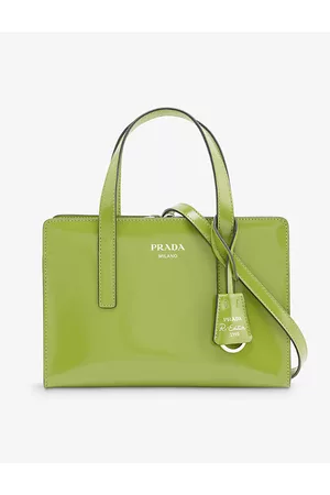 Prada Women Bags - Womens Re-edition Mini 1995 Leather Top-handle bag
