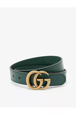 Gucci Girls Belts - Girls Kids Logo-embellished Leather Belt 4-8 Years M