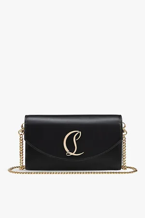 Christian Louboutin Womens Loubi54 Leather Wallet-On-Chain 1 Size