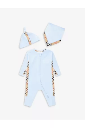 Burberry Sets - Claude Brand-print Cotton Baby Hamper Gift set 1-6 Months 3 Months
