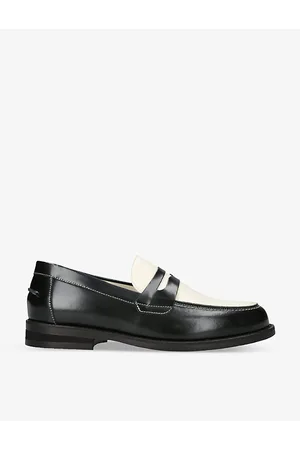 Duke & Dexter Mens Wilde Penny Leather Loafers Eur 41 / 7 Uk Men