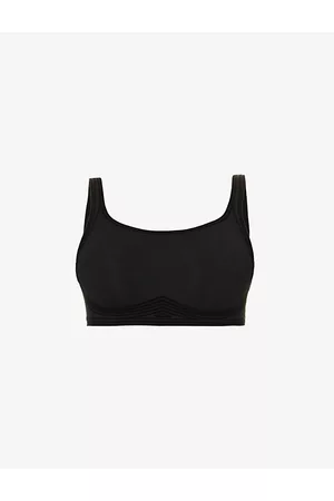 Wolford Womens Contour Skin Scoop-Neck Stretch-Woven Bra 34B