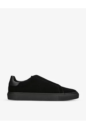 Kurt Geiger Mens Lennon Slip-On Suede Low-Top Trainers Eur 46 / 12 Uk Men