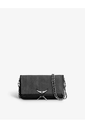 Zadig & Voltaire Rock Knitted Clutch Handbag