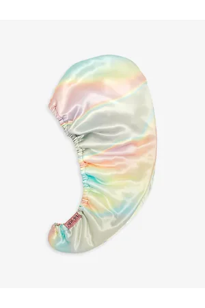 KITSCH Satin-Wrapped Microfibre Hair Towel