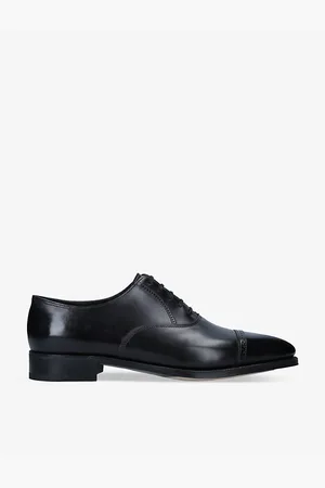 JOHN LOBB Mens City II Leather Oxford Shoes Eur 43 / 9 Uk Men