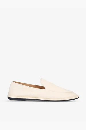 The Row Womens Canal Slip-On Leather Loafers Eur 38/5 Uk Women