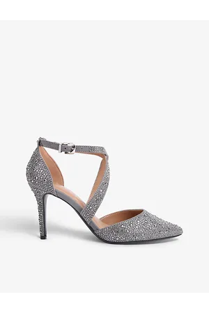 Lotus embellished hot sale court shoes