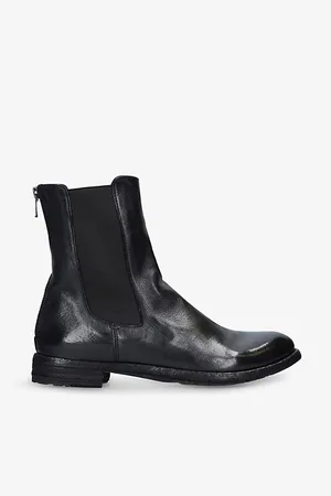 Officine creative Womens Lexicon Chunky-Sole Leather Boots Eur 38/5 Uk Women