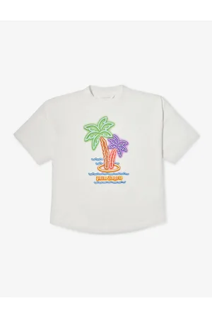 Palm Angels Kids Cotton Angel Teddy T-Shirt (4-12 Years)