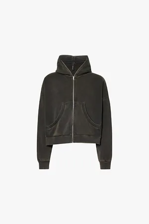 Entire Studios Mens Eternal Boxy-Fit Cotton-Jersey Hoody Xs