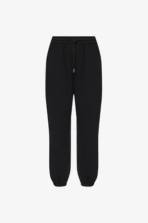 The Frankie Shop Womens Vanessa Tapered-Leg High-Rise Cotton-Jersey Jogging Bottoms Xs