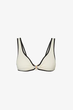 Seafolly Womens Beach Bound Two-Tone Bikini Top 10