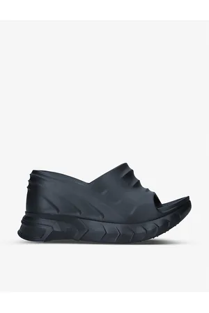 Givenchy Womens Marshmallow Rubber Wedge Sandals Eur 40 / 7 Uk Women