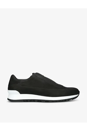 JOHN LOBB Mens Lift Leather Low-Top Trainers Eur 40 / 6 Uk Men
