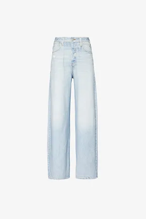 RAG&BONE Womens Miramar Sofie Wide-Leg Mid-Rise Cotton-Jersey Trousers 23