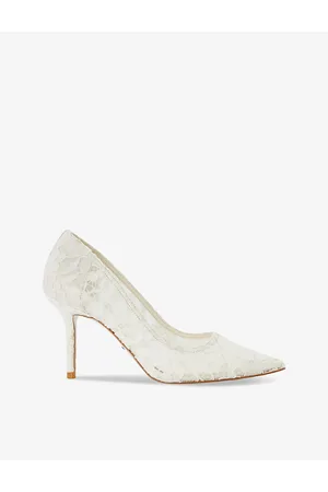Dune Womens Bridal Adoring Mesh Heeled Courts Eur 36 / 3 Uk Women