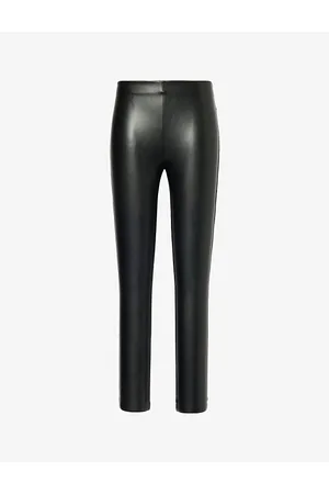 Wolford high-rise faux-leather Leggings - Farfetch