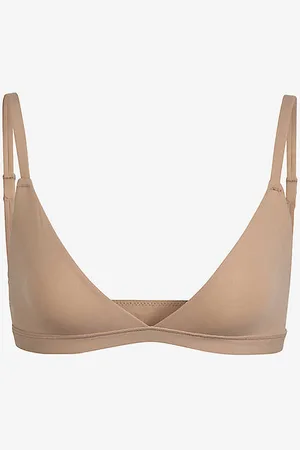 Fits Everybody Scoop Neck Bralette - Sand