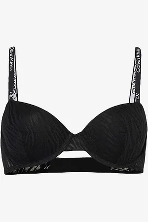 Calvin Klein Intrinsic Non-padded Stretch-lace Bra in Black