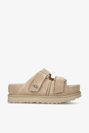 UGG Womens Goldenstar Double-Strap Suede Sandals Eur 36 / 3 Uk Women