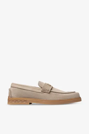 Jimmy Choo Womens Josh Driver Reverse-Suede Loafers Eur 41.5 / 7.5 Uk Men