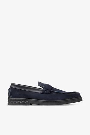 Jimmy Choo Womens Josh Driver Reverse-Suede Loafers Eur 41 / 7 Uk Men