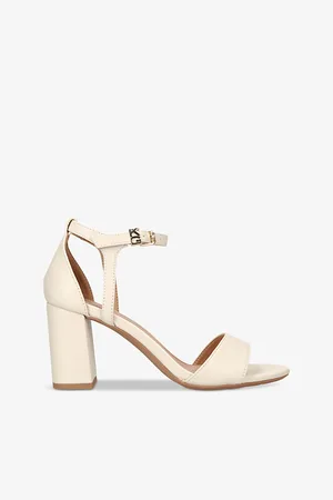 Kurt Geiger Womens Faryn Faux-Leather Heeled Sandals Eur 41 / 8 Uk Women