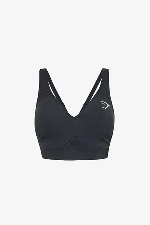 GymShark Womens Vital Fitted Stretch-Woven Sports Bra Xs