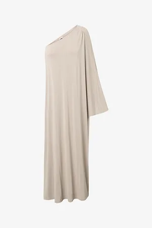Twist & tango Womens Elora One-Shoulder Woven Maxi Dress Xs